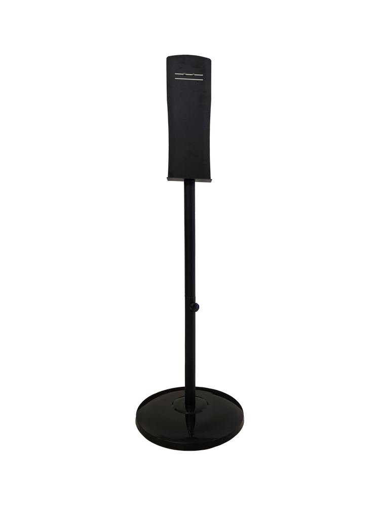 Demo Hand Mister Stand, Round Base, Black