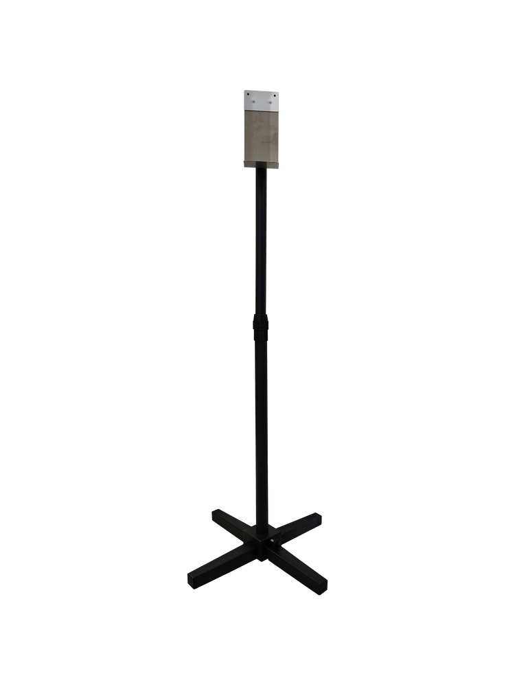 Demo Hand Mister Stand, Four Foot Base, Black