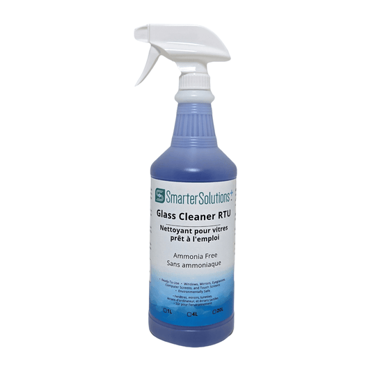 Glass Cleaner RTU | Ammonia Free Glass Cleaner | Smarter Solutions Plus - CleanSmart Canada