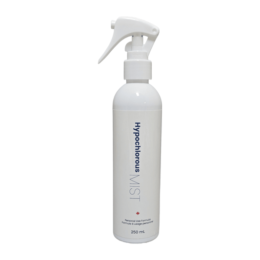 Hypochlorous Mist | 250ml | Fine, Even-Mist Spray - CleanSmart Canada