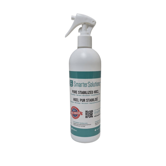 Pure Stabilized HOCl | 500 ml | Powered by Hypochlorous Acid - CleanSmart Canada